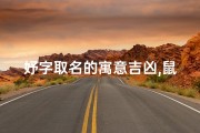 妤字取名的寓意吉凶,鼠宝宝取名为妤字，寓意美好，幸福满满