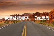 家里放把锤子、《家居风水：锤子摆放适宜否？揭秘家居风水奥秘》