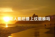 属龙人能给腰上纹貔貅吗、属龙人腰纹貔貅：运势提升的秘密？