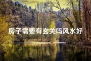 房子需要有玄关吗风水好吗,房子玄关风水重要吗？家居布局的奥秘