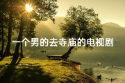 一个男的去寺庙的电视剧-《寺庙奇缘：男子的修行之旅》