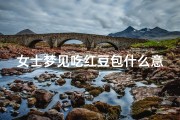 女士梦见吃红豆包什么意思、女士梦见吃红豆包什么意思啊