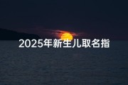 2025年新生儿取名指南，吉祥寓意与流行趋势解析