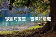 璟耀蛇宝宝，吉祥如意迎新生
