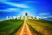 《八字命盘百科大全：一查即知的命运秘籍》