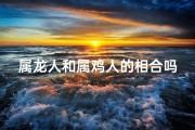 属龙人和属鸡人的相合吗,属龙属鸡相合吗：揭秘最佳搭配