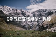 《杂气正官格男命：揭秘命运之谜》