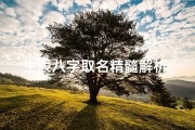 生辰八字取名精髓解析，科学传承传统文化