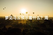 梦见马云预示着什么？周公解梦大揭秘