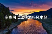 车库可以放啤酒吗风水好吗(车库放名酒)