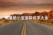 明星给小宝宝取名字大全(明星给孩子起有趣的名字)