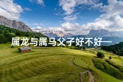 属龙与属马父子好不好—属龙父与属马子：父子缘何如此契合