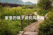 家里的镜子讲究风水吗—家里 镜子 风水