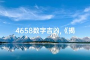 4658数字吉凶,《揭秘4658数字吉凶：运势揭秘，好运相伴》