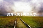 属龙人属于哪类人才