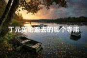 丁元英论道去的哪个寺庙_《丁元英论道之谜：揭秘神秘寺庙之谜踪》