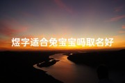 煜字适合兔宝宝吗取名好吗