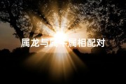 属龙与属牛属相配对