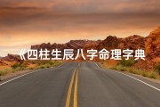 《四柱生辰八字命理字典：揭秘命运密码之钥》