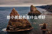 给小孩起名买什么书好