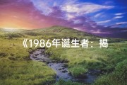 《1986年诞生者：揭秘独特命格之谜》