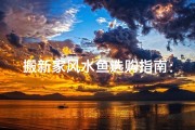 搬新家风水鱼选购指南：旺运好风水必备