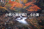 小名小满好吗？,《小满：阳光男孩快乐成长记》