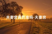 夫妻宫真的准吗-夫妻宫吉凶揭秘：洞悉命理运势的关键