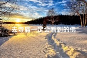 去寺庙一定会看到的佛