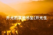 开光的属相吊坠(开光生肖属相，风水转运秘法大揭秘)
