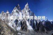 《梁润湘八字男命财格：财运亨通的人生奥秘》