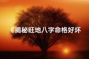 《揭秘旺地八字命格好坏判定秘诀》