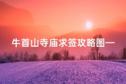 牛首山寺庙求签攻略图—牛首山有算命的吗