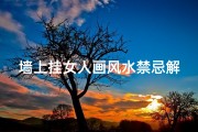 墙上挂女人画风水禁忌解析