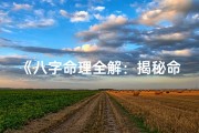 《八字命理全解：揭秘命运奥秘的完整版秘籍》