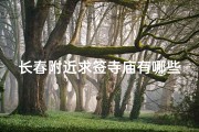长春附近求签寺庙有哪些寺院-长春周边求签寺庙盘点：祈福圣地大揭秘