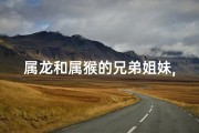 属龙和属猴的兄弟姐妹,龙猴兄妹情谊深