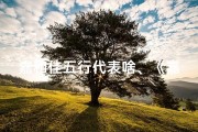 嘉和佳五行代表啥、《嘉合五行吉凶解析大全宝典》