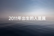 2011年出生的人是属于什么命(2011年出生者的命格：揭秘生肖兔宝宝的命运密码)