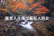 属龙人斗得过属蛇人吗女生,属龙女能否斗败属蛇女：一场生肖较量