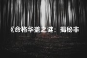 《命格华盖之谜：揭秘非凡命运的奥秘》