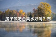 房子做吧台风水好吗？布局指南揭秘