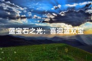 蓝宝石之光：喜迎蓝双宝宝降临人间