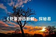 《卦象吉凶断解：探秘易经智慧之门》