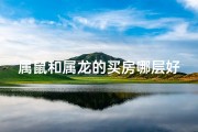属鼠和属龙的买房哪层好_属龙属鼠夫妻住几楼最吉利？