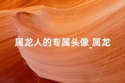 属龙人的专属头像_属龙人专属头像：姓氏汇聚龙腾风采