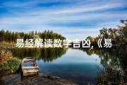 易经解读数字吉凶,《易经数字吉凶速查宝典：揭秘命运密码》