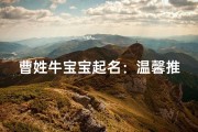 曹姓牛宝宝起名：温馨推荐，好听名字大盘点