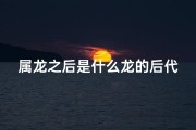 属龙之后是什么龙的后代—《属龙之后子孙揭秘：揭秘龙族传承之谜》