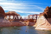 夫妻八字婚姻测试吉凶;夫妻八字婚姻吉凶速测，揭秘八字姻缘之谜